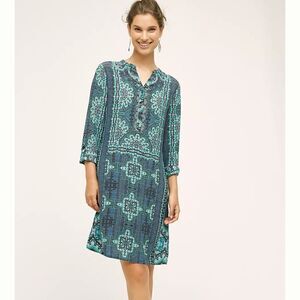 Hemant & Nandita Marche Silk Dress